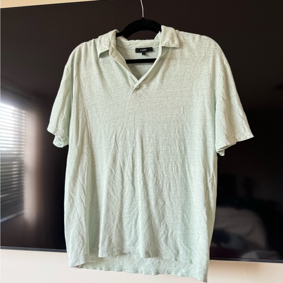 Vince Other - Light blue polo short sleeve top